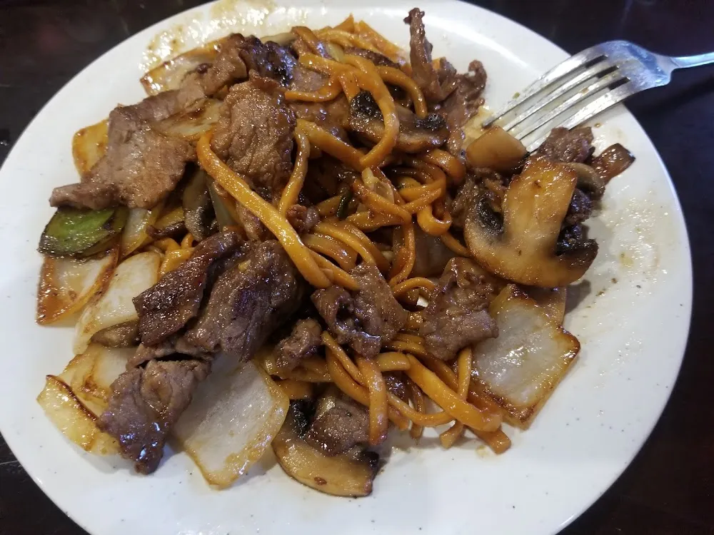 Hibachi Steak with Lomein